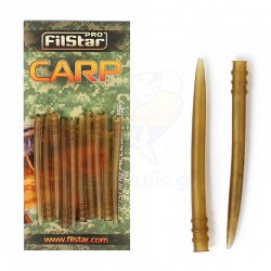 Αντιστρεπτικός σωλήνας FilStar Anti Tangle Sleeves Long Ribbed 5εκ, 10 τμχ.