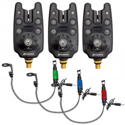 Σετ 3 ειδοποιητές και hanger ψαρέματος FishPro N131