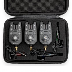Σετ 3 ειδοποιητές και hanger ψαρέματος FishPro N131