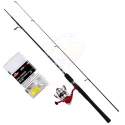 Σετ spinning ψαρέματος Berkley Catch More Fish, Spin Seeker 2.40μ, 10-40γρ