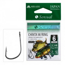 Αγκίστρια με μάτι Mikado Chinta W/Ring
