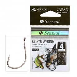 Αγκίστρια ψαρέματος με μάτι Mikado Mikado Keiryu Ring