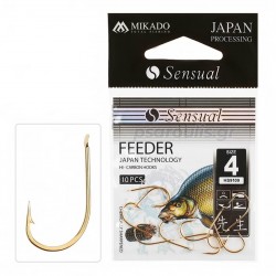 Αγκίστρια Ψαρέματος Mikado Sensual Feeder Gold