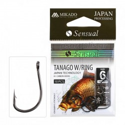 Αγκίστρια Ψαρέματος Mikado Tanago W/Ring 