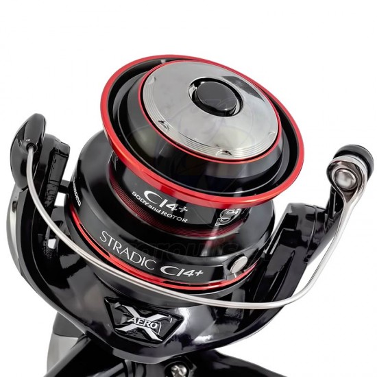 Μηχανισμός με οπίσθιο φρένο Shimano μοντέλο Stradic CI4+ | Ακρίβεια και ευκολία