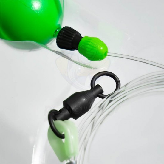 Αρματωσιές για ψάρεμα κυπρίνου Madcat Screaming Profi River Rig - Worm & Squid