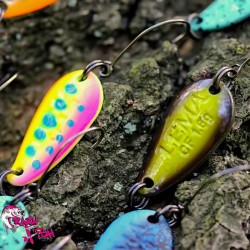 Τεχνητό Ψαρέματος Κουταλάκι Crazy Fish Lema, 1.6γρ, 23χλστ, χρώμα 35