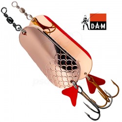 Τεχνητό Ψαρέματος DAM FZ Twin Spoon Copper/Copper