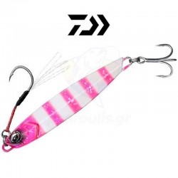 Τεχνητό Pilker-Jig Daiwa Samurai Jig R, 92χλστ, 40γρ, χρώμα Lumi Pink Zebra