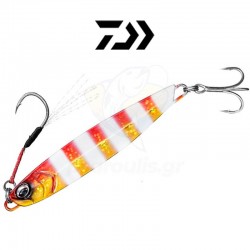 Τεχνητό Pilker-Jig Daiwa Samurai Jig R, 92χλστ, 40γρ, χρώμα Red Gold Zebra