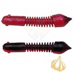 Τεχνητά Σιλικόνης Berkley Pillar 40χλστ, 12 τμχ., Salmon Egg Red/Black