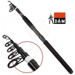 Τηλεσκοπικό Καλάμι Ψαρέματος DAM Base X Tele Spin 2.40μ 10-30γρ