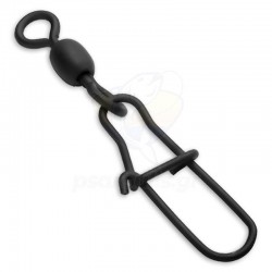 Στριφτάρια με παραμανα Madcat Stainless Crane Swivels with Snap - 5 τμχ