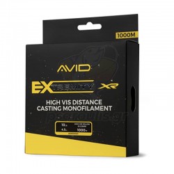 Μεσινέζα για ψάρεμα κυπρίνου Avid Carp Extremity XR Hi-Vis Mono, 1000μ
