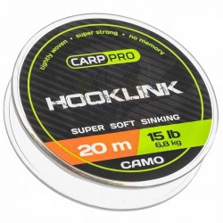 Νήμα για ψάρεμα κυπρίνου Carp Pro Sinking Hooklink - Camo
