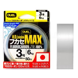 Duel H.D. Carbon MAX Fluorocarbon, 50μ