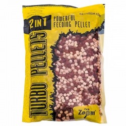 Πελετ Carp Zoom Turbo Pellets 2in1 - Spice-Garlic / Σκόρδο - Καυτερό