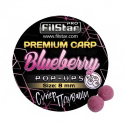 Αιωρούμενες μπάλες ψαρέματος FilStar Pop-Up Premium Carp 8χλστ - Blueberry