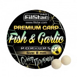 Αιωρούμενες μπάλες ψαρέματος FilStar Pop-Up Premium Carp 8χλστ - Fish & Garlic