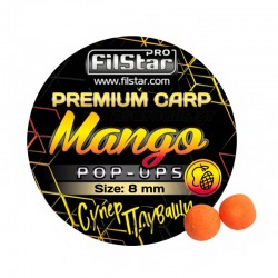 Αιωρούμενες μπάλες ψαρέματος FilStar Pop-Up Premium Carp 8χλστ - Mango
