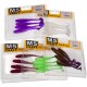 Σιλικονούχα δολώματα M5 Craft Monster Shad 4.0 White, 4 τεμ. - σιλικονούχο δόλωμα για αρπακτικά