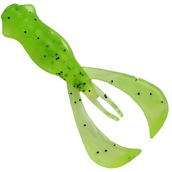Σιλικονούχα δολώματα M5 Craft Turbo Crayfish 1.6" Chart Black Flake, 8 τεμ.
