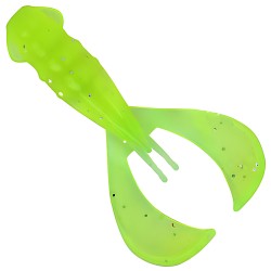 Σιλικονούχα δολώματα M5 Craft Turbo Crayfish 2.0" Chart Neon Flake, 7 τεμ.