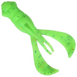 Σιλικονούχα δολώματα M5 Craft Monster Shad 4.0" Chart Green Apple, 4 τεμ.
