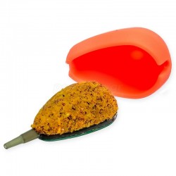 Σετ 4 τμχ feeder μαλαγρωτές με πρέσα FishPro Method Distance Pro 4+1, 30+40+50+60γρ