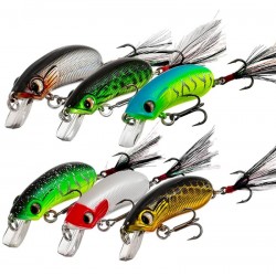 Βυθιζόμενο Τεχνητό Wobbler Sokudo El Toro 5εκ 6.6γρ, χρώμα CKL