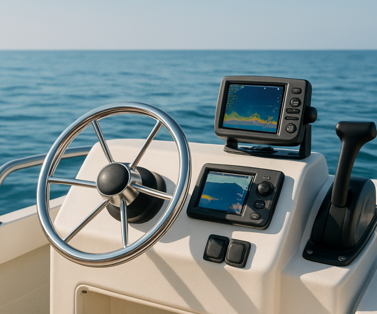 Τιμονιερα για βαρκα
