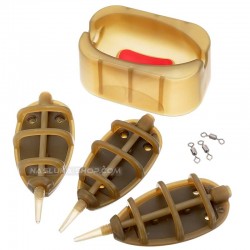 Σετ Μαλαγρωτές με πρέσα Extra Carp Method Feeder In Line Set - 7203