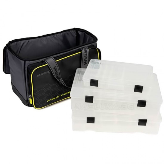 Σακίδιο με κασετίνες Matrix Ethos Pro Feeder Bag
