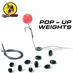 Βαρύδια Ψαρέματος Για Αρματωσιές Extra Carp Pop-Up Weights