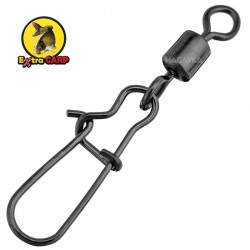 Στριφτάρια με παράμανα Extra Carp Rolling Swivel Fastlock Snap