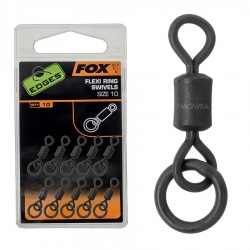 Στριφτάρια με κρίκους Fox Flexi Ring Swivels - size 10