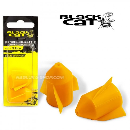 Black Cat Propeller Rattle - Fluo Orange – Άλλα αξεσουάρ ψαρέματος γουλιανο΄΄ύ για ψάρεμα
