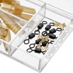 Σετ αξεσουάρ για αρματωσιές κυπρίνου Extra Carp Lead Clip Extra Box - 3779