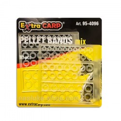 Δακτύλιοι Σιλικόνης Extra Carp Pellet Band Mix - 4096