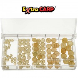 Χάντρες από καουτσούκ Extra Carp Rubber Beads  Set - 4769