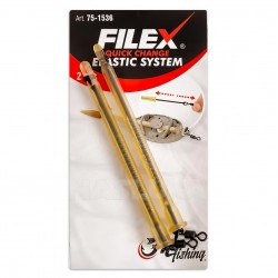 Σωλήνες με λάστιχο για μέθοδο feeder Filex Quick Change Elastic System 1536 - 2 τμχ
