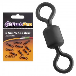 Στριφτάρια για αρματωσιές κυπρίνου FishPro Carp Rolling Swivel