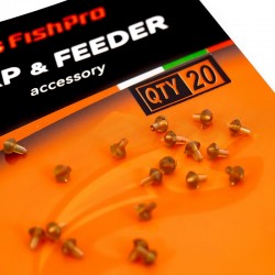 Στοπερ για αγκίστρι FishPro Hooked Stop - 20τμχ