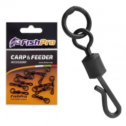 Στριφτάρια - γρήγορες συνδέσεις FishPro QC Ring Swivel