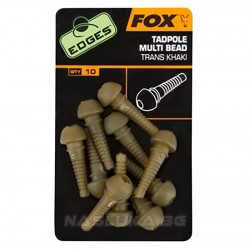 Αξεσουάρ για αρματωσιές ψάρεμα κυπρίνου Fox Tadpole Multi Bead - Trans Khaki