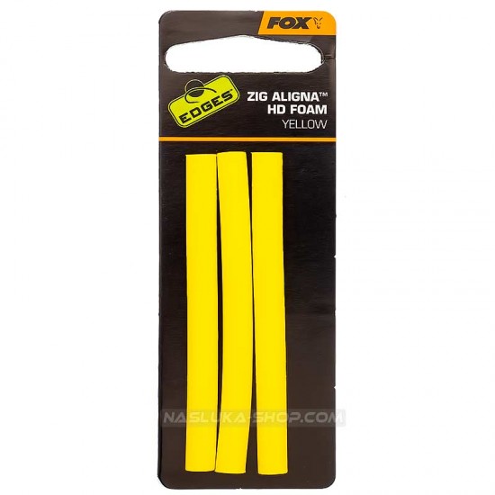 Αξεσουάρ για zig-rig αρματωσιές Fox Zig Aligna HD Foam - Yellow – Αξεσουάρ ψαρέματος κυπρίνου - Αρματωσιές για ψάρεμα