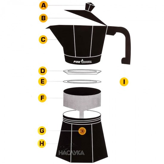 Καφετιέρα Fox Cookware Coffee Maker - 450 ml