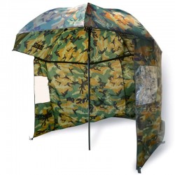 Ομπρέλα για ψάρεμα με πλευρικό τοίχο Zebco Storm Umbrella Camo 2.20μ