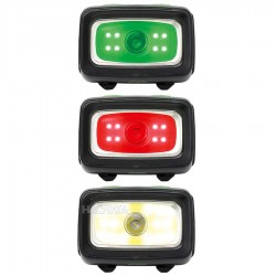 Τρίχρωμος φακός κεφαλής Carp Pro WRG Headtorch