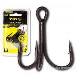 Σαλαγκιές Black Cat Treble Hook - 5 τεμ